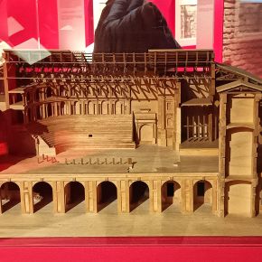 Plastico del Teatro Farnese realizzato dalla Facolt&agrave; di Architettura del Politecnico di Milano nel 1991