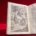 Pagina illustrata del &ldquo;Ragguaglio delle nozze del re Filippo Quinto ed Elisabetta Farnese&rdquo;