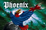 Illustrazione digitale del videogioco Phoenix