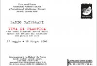 Retro cartolina VITA DI PLASTICA di Dario Catellani
