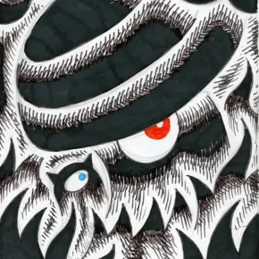 Bozzetto Fungo Oscuro - Serie opere Spirit - Oscar Salerni