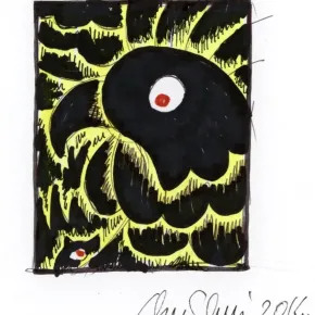 Bozzetto Gallo - Serie opere Spirit - Oscar Salerni