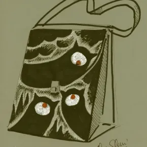 Bozzetto shopper Spirit - Serie opere Spirit - Oscar Salerni