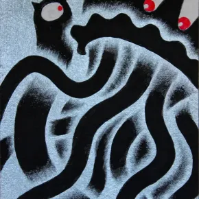 Tavola Medusa - Serie opere Spirit - Oscar Salerni