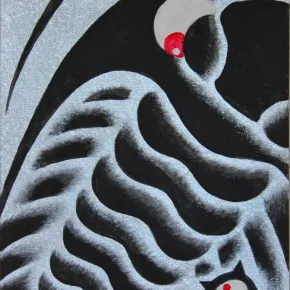 Tavola Trilobite - Serie opere Spirit - Oscar Salerni