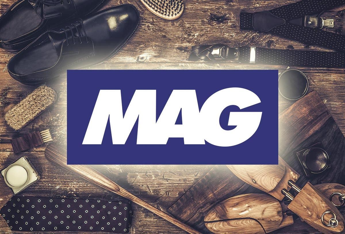 MAG Parma brand, distributor of materials and accessories for footwear and leather goods manufacturers.